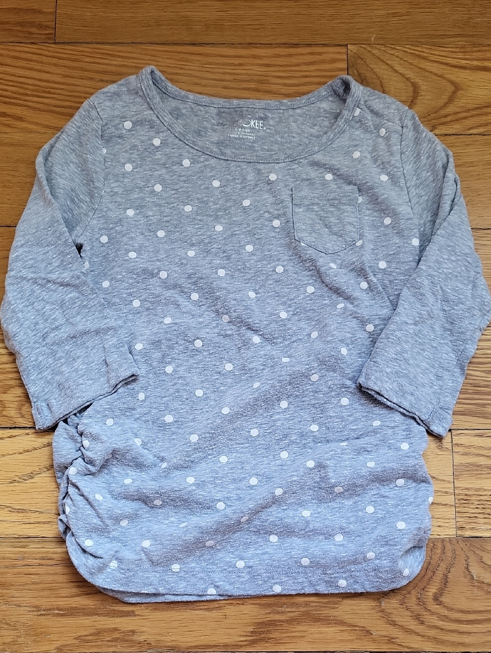 Little Girls 3/4 Sleeve Top